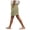 Khaki, variant on vigerkar Womens Breathable Shorts,Linen Shorts for Women, Summer Vacation Beach Short Pants Casual Clothes (White, S)