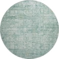 thumbnail image 2 of Addison Rugs Mayfield Premium Machine Washable Transitional Modern Teal Round Rug, 8' x 8', 2 of 6