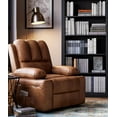 thumbnail image 4 of 22'' Oversized Massage Recliner Chair w/ Heat, 400LB Capacity, Cup Holders & Storage, 4 of 8
