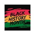 thumbnail image 1 of Black History Month Anniversary Decorative Painting Single Canvas Core Frame Poster, 1 of 8