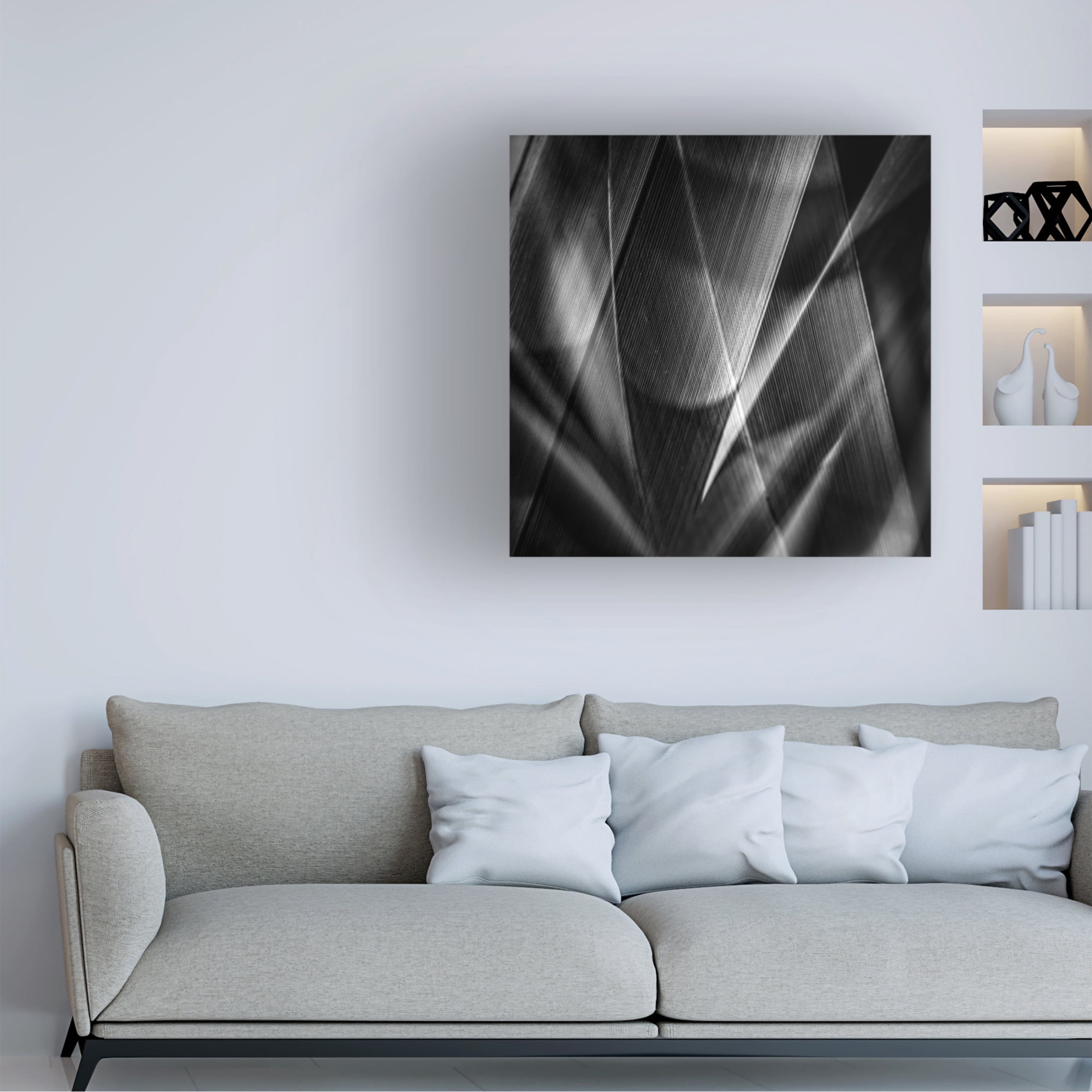 Trademark Fine Art Simon JG Ciappara Shadows a edges ab Canvas Wall Art