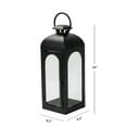 Better Homes & Gardens 14" Decorative Black Metal Pillar Candle Holder
