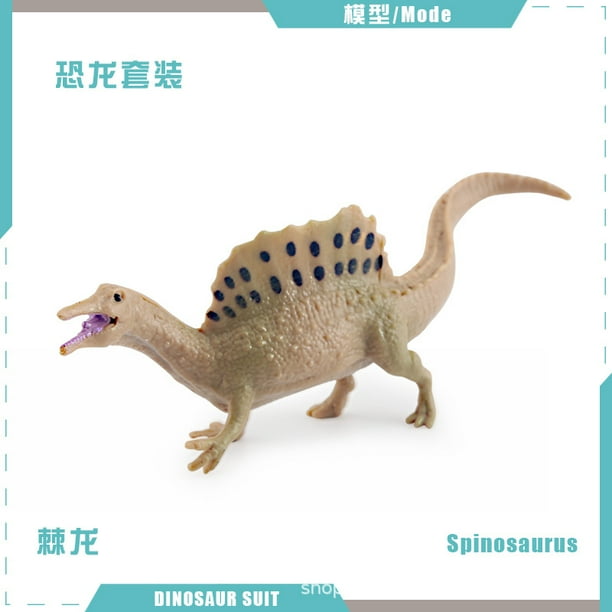侏罗纪dinosaur仿真迷你霸王龙三角龙剑龙小恐龙模型玩具套装批发as the picture Deng Xun unisex