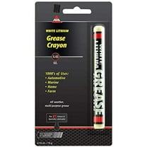 AGS White Lithium Crayon, Grease Stick, .43 oz - Automotive, Marine, Home, Farm