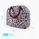 thumbnail image 3 of Bolsa de almuerzo para mujeres y hombres con aislamiento para adultos, bolsa de almuerzo reutilizable para el trabajo, picnic, escuela o viajes (leopardo) JM, 3 of 4