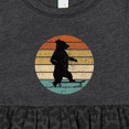 thumbnail image 4 of Inktastic Skateboard Bear Retro Sunset Girls Baby Dress, 4 of 5