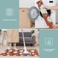 thumbnail image 6 of Pioneer Flower Floral Print Pattern Kitchen Rugs Sets Of 3,Kitchen Runner Rugs Non Skid Washable,Decorative Kitchen Floor Mats for Kitchen,Sink,Laundry,17X30 Inch + 17X47 Inch + 17X59 Inch, 6 of 6