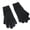 Black, variant on Women's Thermal Warm Winter Gloves Thick Cable Knit Sweater Gloves with Elastic Cuff for Daily Commute Cold Weather Accessories