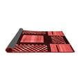 thumbnail image 2 of Ahgly Company Indoor Rectangle Abstract Red Modern Area Rugs, 4' x 6', 2 of 4