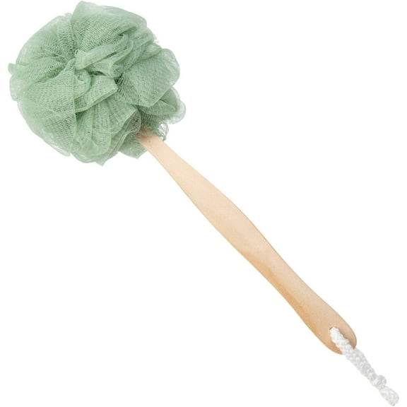 Soft Mesh Back Cleaner Washer,14.2x5.1Inch Back Scrubber for Shower,Soft Netting for Gentle Exfoliation Back Brush for Men and Women