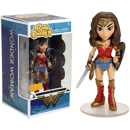 Funko DC Comics Rock Candy Wonder Woman Vinyl Figure [Shield & Sword]