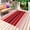 Red, variant on Pink Ombre Stripe Outdoor Rug 6x9 Ft - Reversible Patio Rug Outdoor Camping Rugs, Farmhouse Striped Gradient Washable Indoor Outdoor Area Rugs, Non-Slip Outdoor Carpet Runner for Deck/Porch