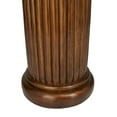 thumbnail image 5 of DecMode 8" x 25" Bronze Polystone Lion Pedestal Table, 1-Piece, 5 of 9