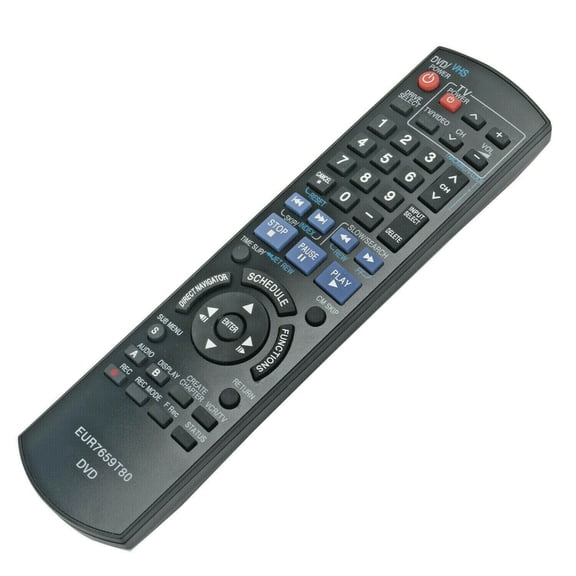 New Remote Control EUR7659T80 Replace for PanasonicDMR-EZ47 DMR-EZ475V DMR-EZ47V