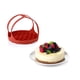 thumbnail image 3 of Toystoory Hervidor de huevos fácil de levantar, vaporizador de cocina sin esfuerzo, resistente al calor rojo Herramientas y accesorios para hornear, 3 of 6