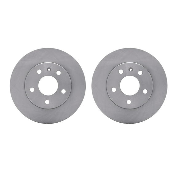 Dynamic Friction Company Rear Brake Rotors 6002-53007