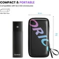 thumbnail image 2 of ORICO Portable Solid State Drive Case for M.2 NVMe/SATA SSD Enclosure, Electronic Organizer, Carrying Case, M.2 SSD Protector Storage Holder for USB Cable, SD TF Card, Flash Drive-HXM04, 2 of 8