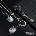 thumbnail image 1 of Collar Ataque a los Titanes Yashi Eren Jaeger Acero Inoxidable, 1 of 2