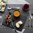 thumbnail image 6 of Knork 20 Pc Stainless Steel Dishwasher Safe Flatware Dining Serving Set, Silver, 6 of 7