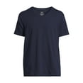 George Men’s & Big Men’s V-Neck Textured Short Sleeve Tee, Sizes S-3XL ...