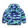 thumbnail image 3 of Vedolay Kids Coat Warm Girls Outdoor Windproof Thick Girls Windbreaker Coat Blue,120, 3 of 3