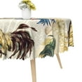 thumbnail image 5 of Lfeey Tablecloth Round Rooster 70 inch, Waterproof Grease Resistant Farmhouse Animal Table Decorations, Party Outdoor Picnic Tablecloths, 5 of 6