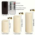 thumbnail image 3 of Velas LED sin llama Kneeife, paquete de 48 unidades, mando a distancia a prueba de agua, 3 of 9