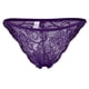 thumbnail image 2 of Mujeres Tangas de encaje transparente Ropa interior de mujer Bragas Calzoncillos Calzoncillos de lencería Púrpura Baoblaze Ropa interior de los escritos de las mujeres, 2 of 8