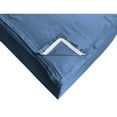thumbnail image 6 of Sheet has Zipper Fitted Sheet, (Twin Size 39x75) 6 Inch Deep Pocket, 100% Egyptian Cotton, 800 TC, Solid Medium Blue Color., 6 of 9