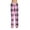Big Plaid - Pink, variant on Just Love Fleece Pajama Pants for Women Sleepwear PJs (Big Plaid - Red, Small)