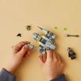 thumbnail image 6 of LEGO Star Wars The Mandalorian’s N-1 Starfighter Microfighter 75363 Building Toy Set for Kids Aged 6 and Up with Mando and Grogu 'Baby Yoda' Minifigures, Fun Gift Idea for Action Play, 6 of 7