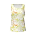thumbnail image 4 of Gaeub Lemon Potatoes Women's Workout Tank Tops Lightweight Sleeveless Shirts for Women for Athletic Running Tennis Yoga - X-Large, 4 of 9