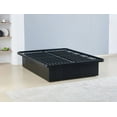 thumbnail image 5 of Modern Metal Queen Size Platform Bed - 16 Inch Height, Black, 5 of 10