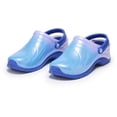 thumbnail image 4 of Anywear Zone Men and Women Clog Nurse Shoes, Waterproof, Non-Slip Work Shoes for Healthcare, and Food Service, 10, Violet Fade, 4 of 6
