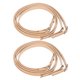 thumbnail image 5 of pares de correas de zapatos desmontables para tacones de mujer, de PU, antideslizantes, ajustables, de repuesto, para tobillos y tacones altos sueltos., 5 of 6