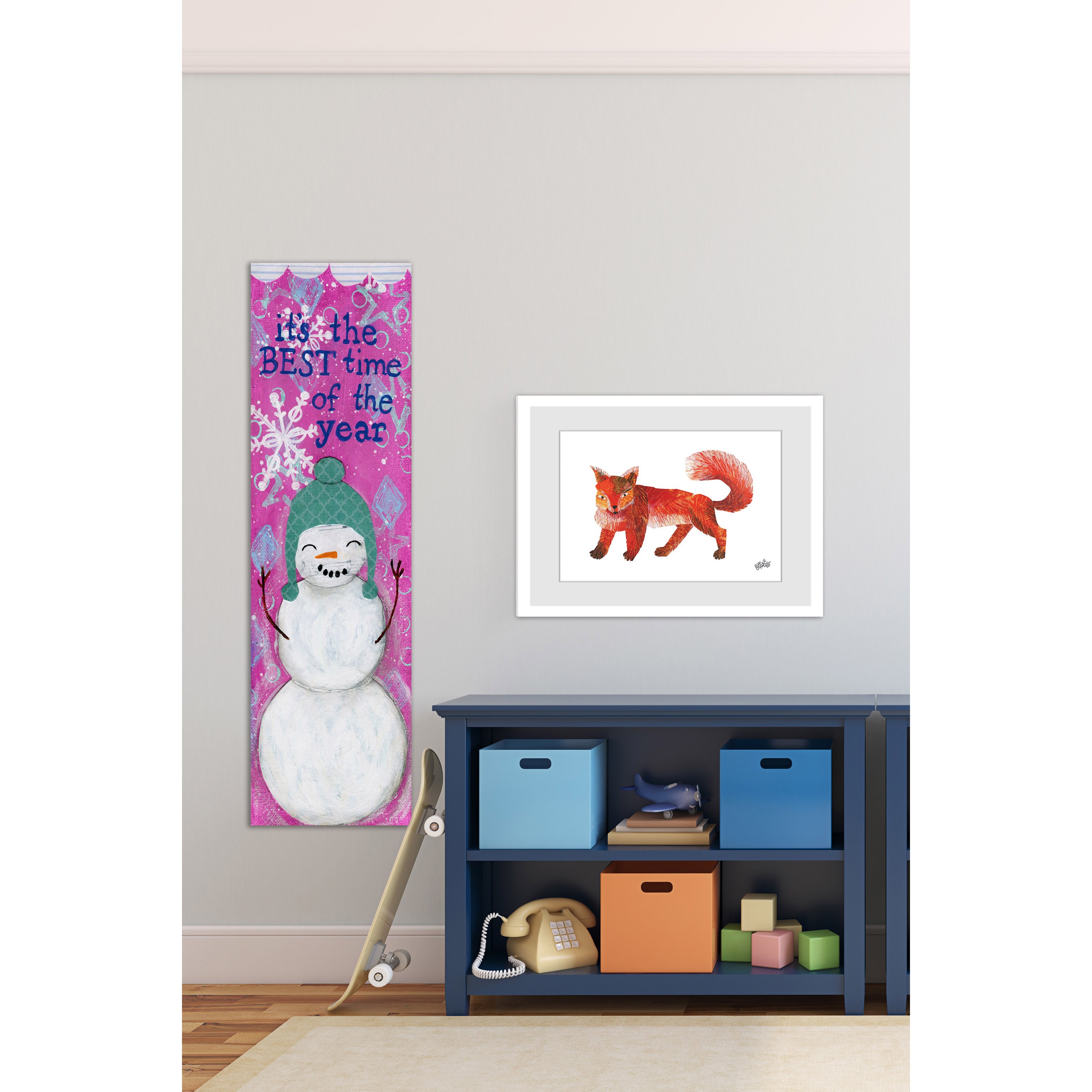 "Best Time of Year" by Jill Lambert Painting Print on Wrapped Canvas