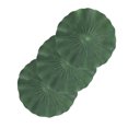 thumbnail image 2 of 3 unids Lotus Lotus hoja vívida Fishpond Lotus Leaf Fish Tank Decoration, 2 of 8