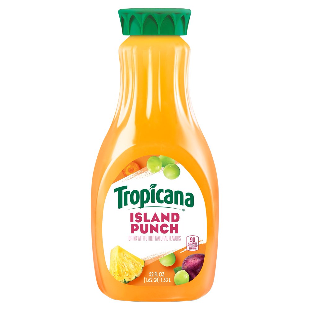 Tropicana Drink Island Punch 52 Fl Oz Bottle