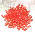 thumbnail image 3 of Perles Acryliques Rouges pour Bricolage de Bijoux Fournitures d'Artisanat Créatif avec Mini Trou Surface Lisse 400 Pcs, 3 of 8