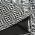 thumbnail image 5 of Womens Plaid Mini Skirt Fall Winter High Waisted Bodycon Pencil Skirt XXL Black, 5 of 6