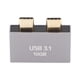 thumbnail image 1 of Adaptador USB Tipo C macho a hembra ZHCH para Macbook, 1 of 5