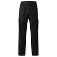 thumbnail image 5 of Hwmodou Men Pants Workout Mens Fashion Casual Loose Cotton Plus Size Pocket Lace Up Overall Sports Casual Clothes For Man, 5 of 6