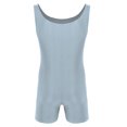 thumbnail image 4 of Traje de leotardo de baile de Ballet para hombre, traje sin mangas elástico de una pieza, traje deportivo para gimnasio, leotardo de gimnasia, Ropa de baile, 4 of 5