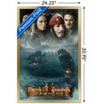 thumbnail image 3 of Disney Pirates of the Caribbean: At World's End - DVD One Sheet Wall Poster, 22.375" x 34", Framed, 3 of 5