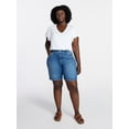 thumbnail image 2 of Terra & Sky Women's Plus Size V Neck Tee with Short Flutter Sleeves, Size 0X-4X, 2 of 5
