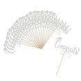 thumbnail image 1 of simhoa 20 Pieces Doctor Hat Congrats Cake Inserts Doctor Hat Congrats Letters Decor, 1 of 8