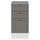 thumbnail image 4 of Gabinete Bajo Cocina Madesa Vik 40cm Con 3 Cajones BG, 4 of 10