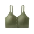 thumbnail image 2 of Bixock Sport Bra for Women Wireless Bra Plus Size Bra Thin Cups Side Coverage Wide Straps Comfortable Everyday Women Under Wear, 2 of 6