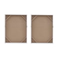 thumbnail image 3 of JERFIT Silver Glitter Abstract Wall Art Set of 2, 22x28 Inch Hand Textured Canvas with Rock Embellishments for Modern Home Decor, 3 of 10