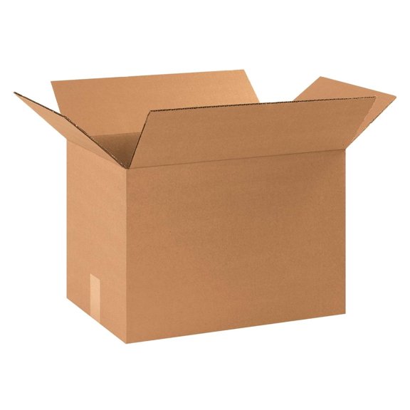 GolySw HD171112 Heavy-Duty Single Wall Corrugated Cardboard Box 17 1/4" L x 11 1/4" W x 12" H, , for Shipping, Packing and Moving (Pack of 25)